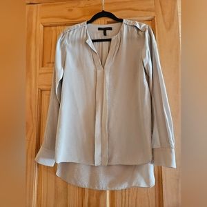BCBG Maxazria 100% silk shirt, size XS